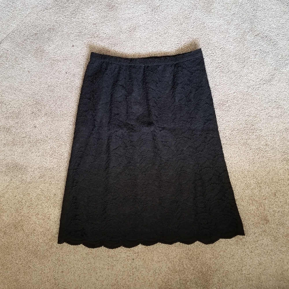 Diva Size L Lace Black Skirt